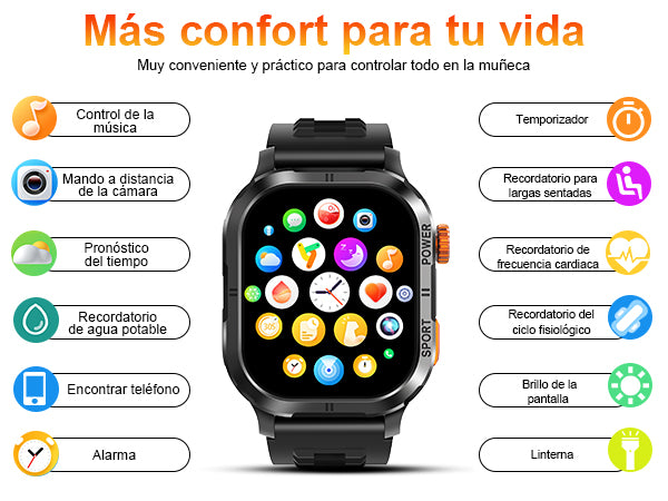 ¡1+1 GRATIS! Smartwatch M4Ultra Pro + Correa de Regalo 🎁